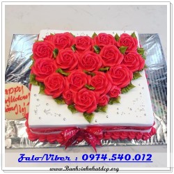 Mẫu Bánh Sinh Nhật Đẹp - A831